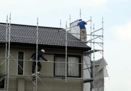 屋根塗装の工程
